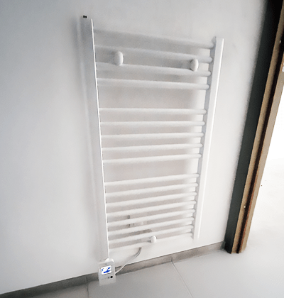 Flores elektrische badkamerradiator bij City Dox 