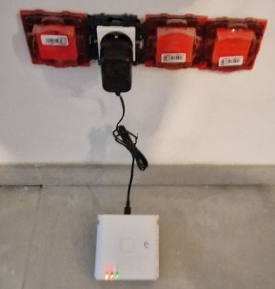 Unisenza Plus Gateway-connector naar slimme elektrische radiatoren bij City Dox-project